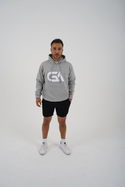 GA Oversized Logo Hoodie – Men’s Gym & Streetwear
