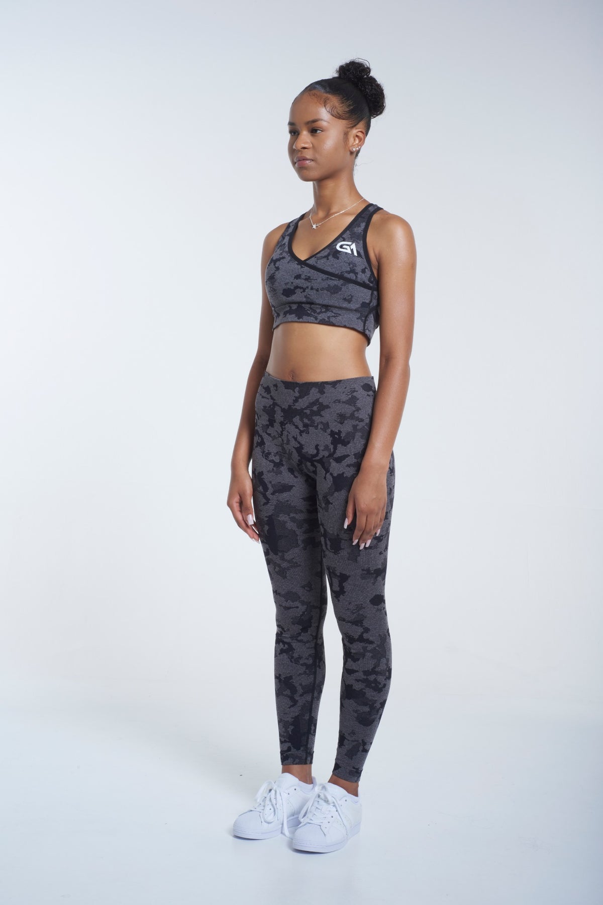 GA Camo Bra Top & Leggings Set