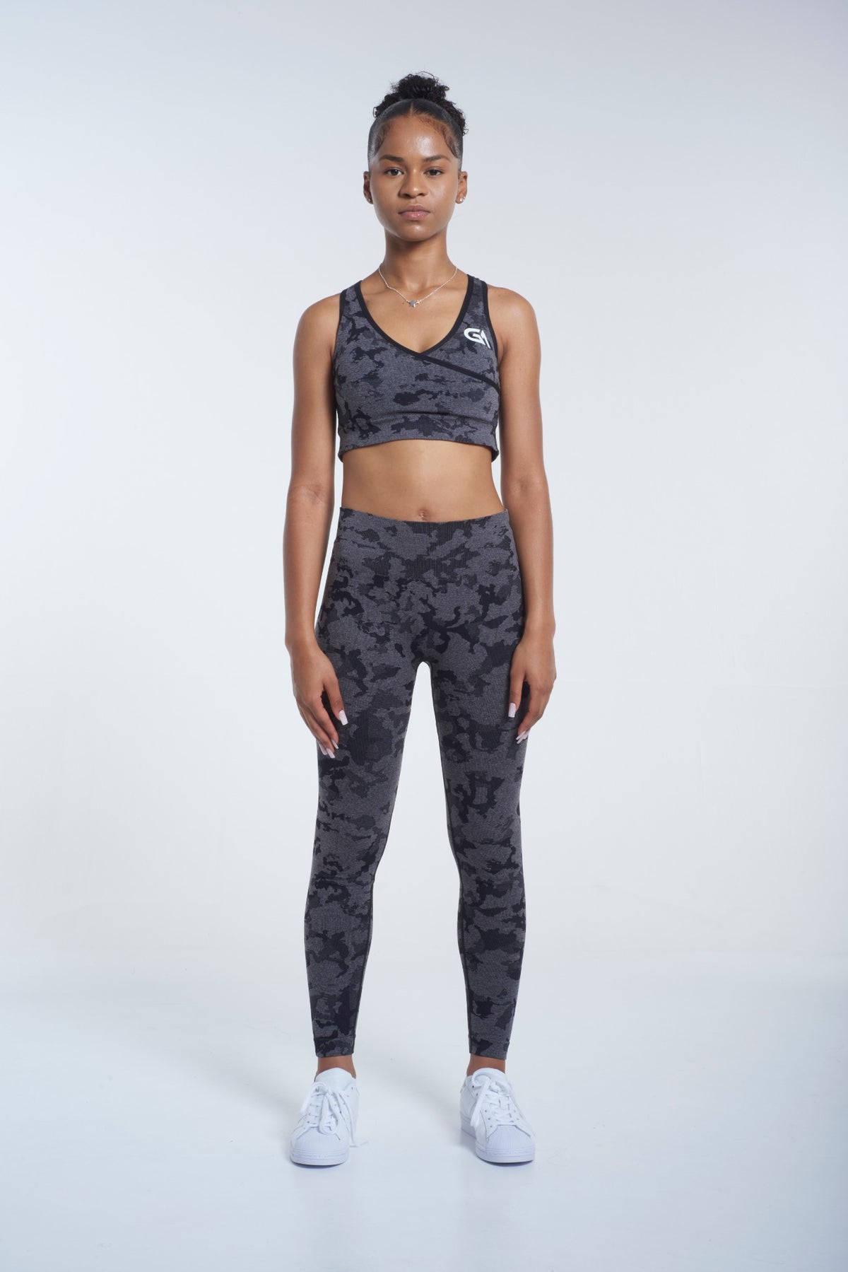 GA Camo Bra Top & Leggings Set