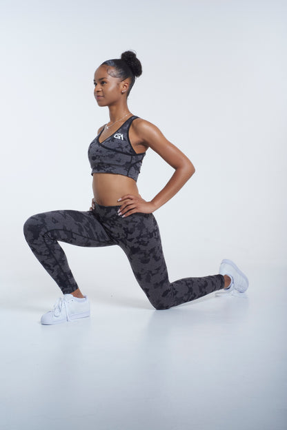 GA Camo Bra Top & Leggings Set