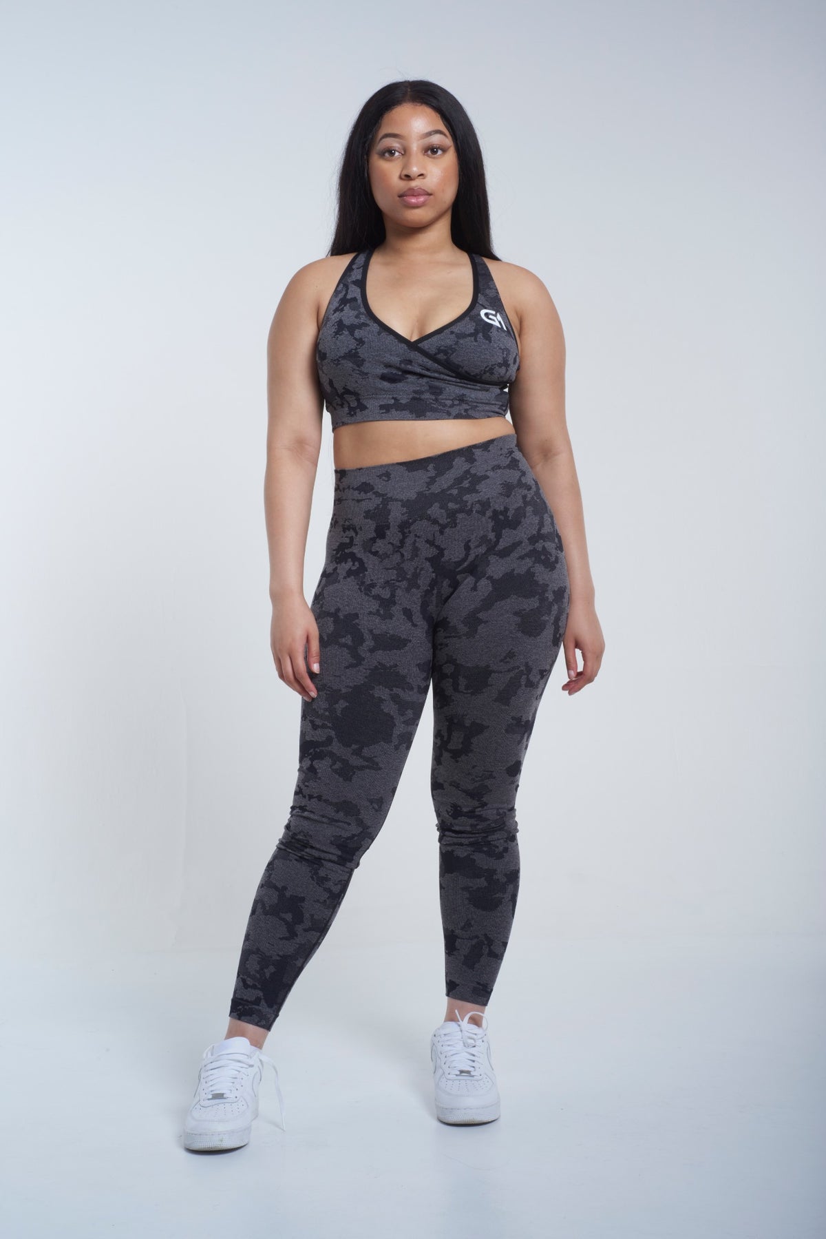 GA Camo Bra Top & Leggings Set