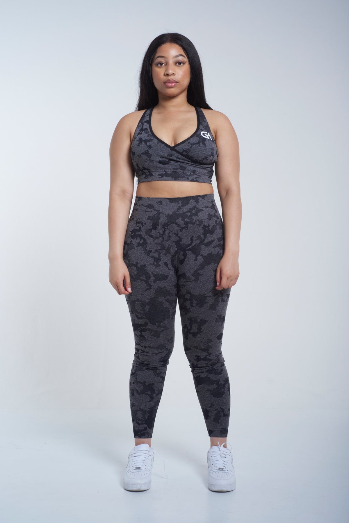 GA Camo Bra Top & Leggings Set