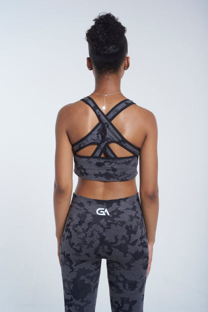 GA Camo Bra Top & Leggings Set