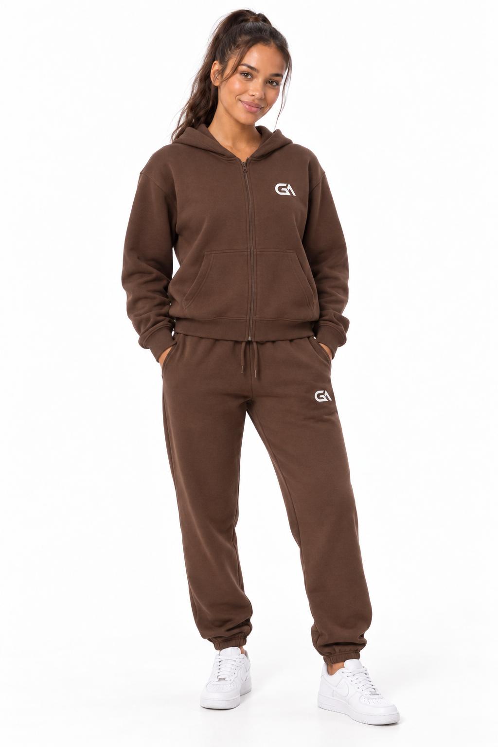 GA Luxe Zip Hoodie Tracksuit