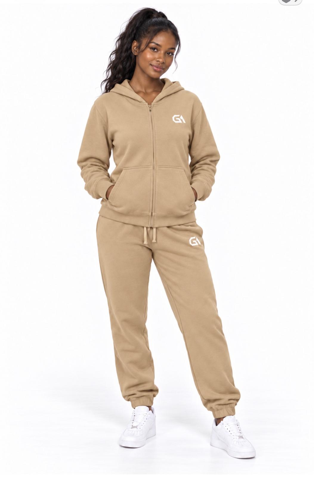 GA Luxe Zip Hoodie Tracksuit